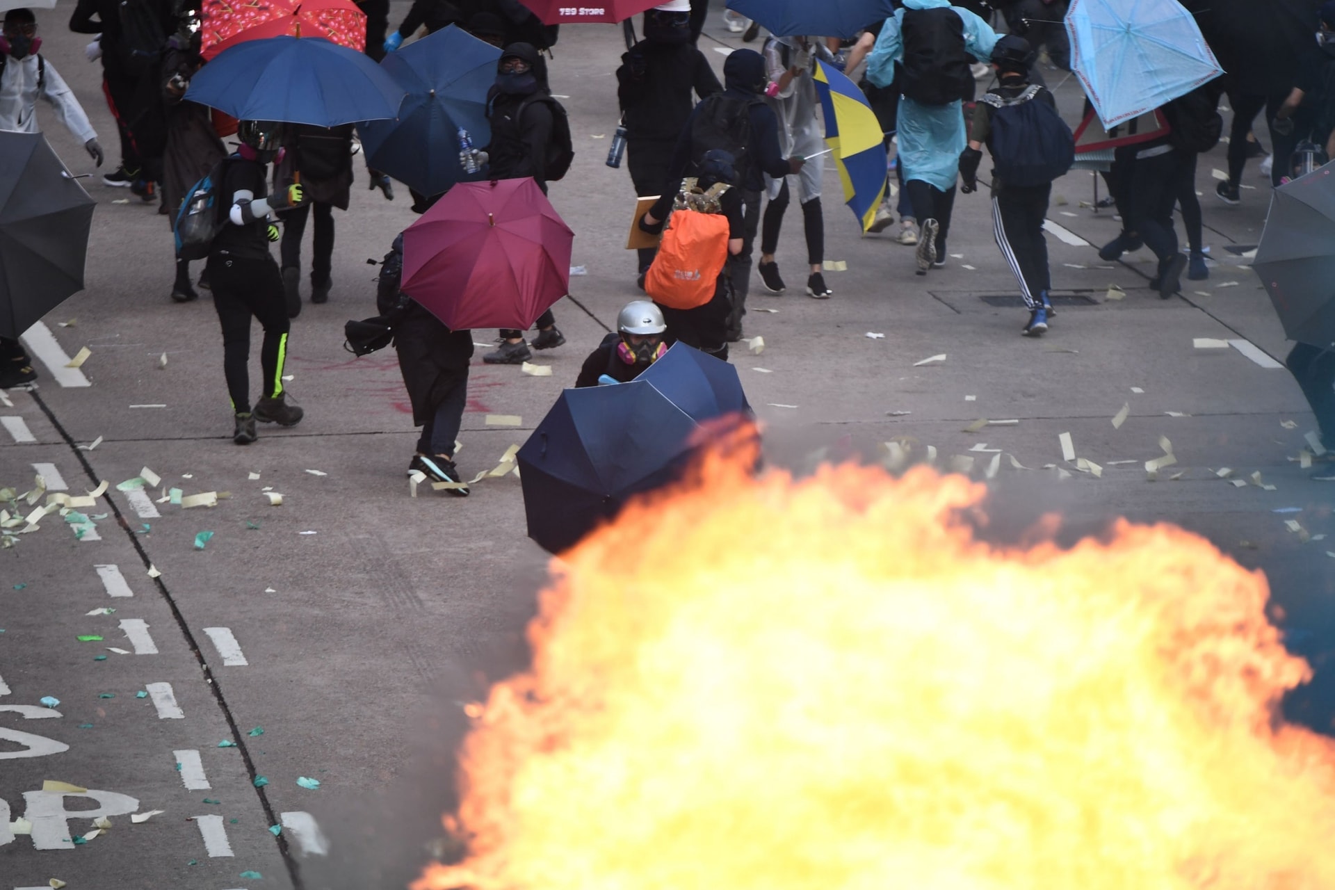 Protesty w Hong Kongu