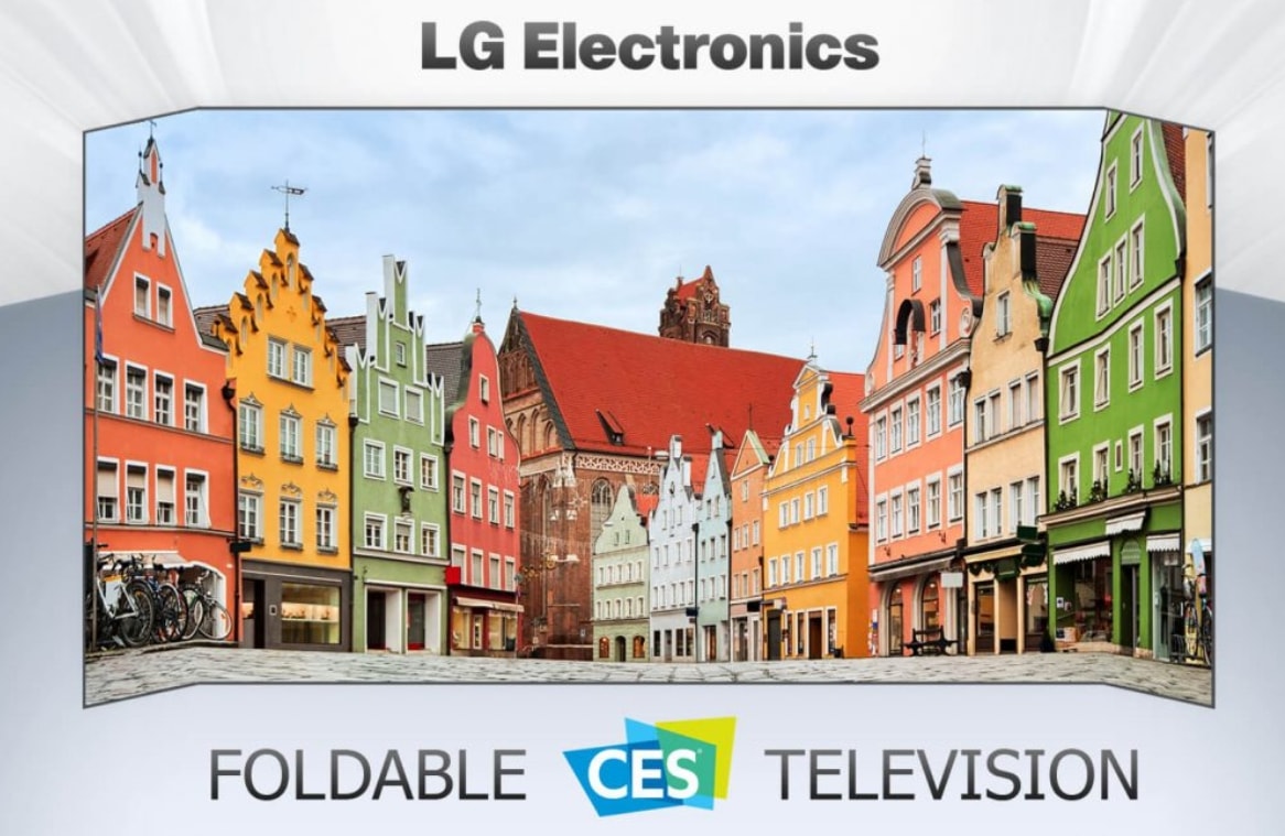 rozkładany telewizor