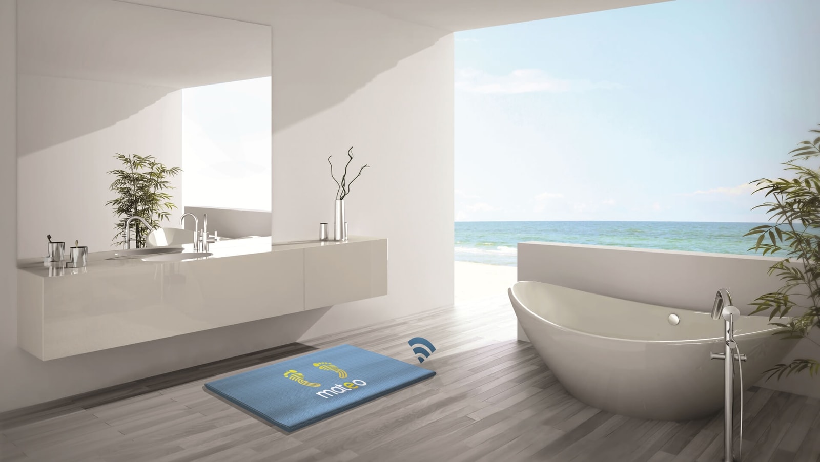 mateo bathroom mat