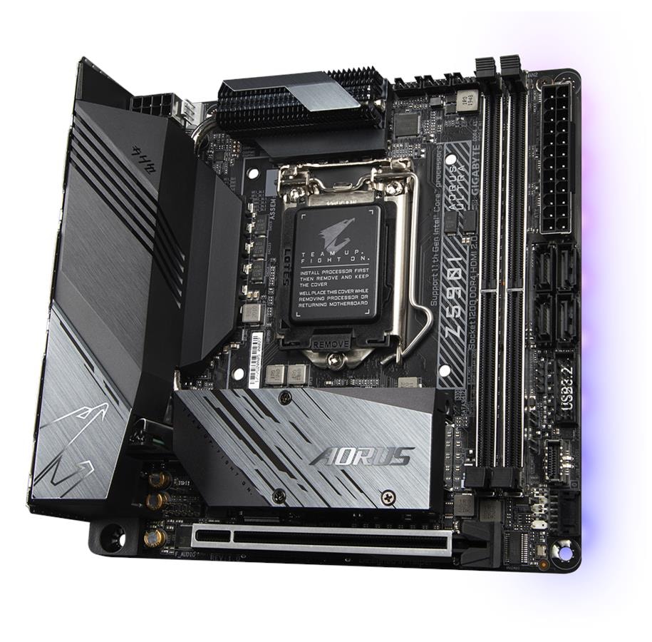 test Z590I Aorus Ultra, recenzja Z590I Aorus Ultra, opinia Z590I Aorus Ultra