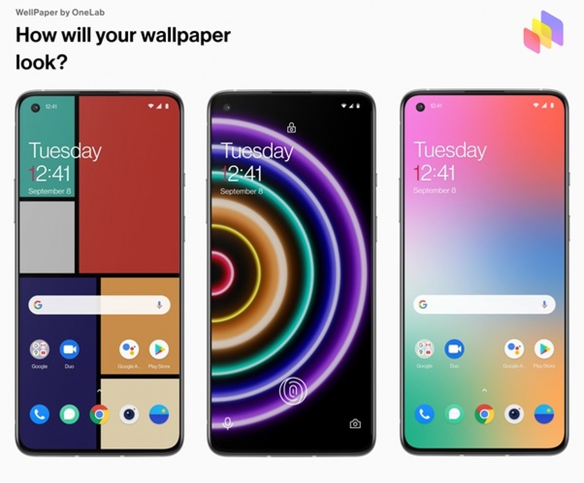 Aplikacja OnePlus WellPaper zmienia tapetę w zależności od korzystania z telefonu