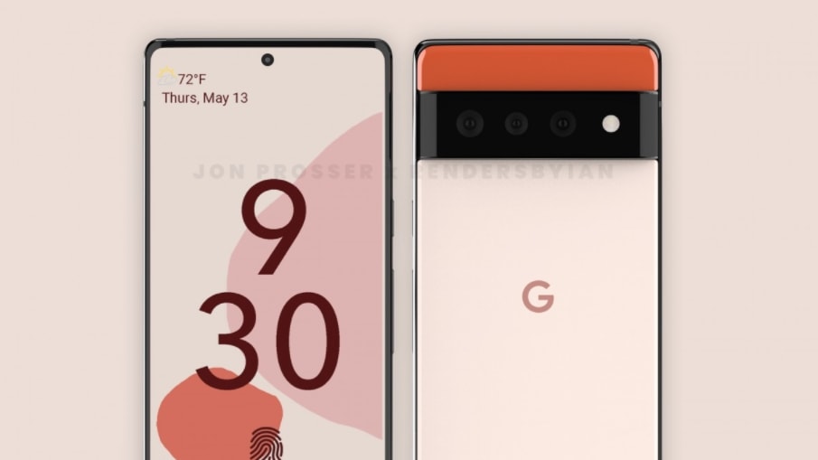 Google Pixel 6 Pro, Pixel 6 Pro, Pixel 6, rendery Google Pixel 6