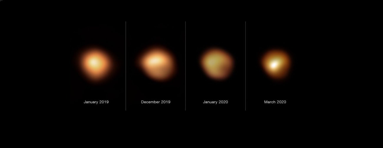 Nareszcie dowiedzieliśmy się, dlaczego Betelgeza traciła swoją jasność