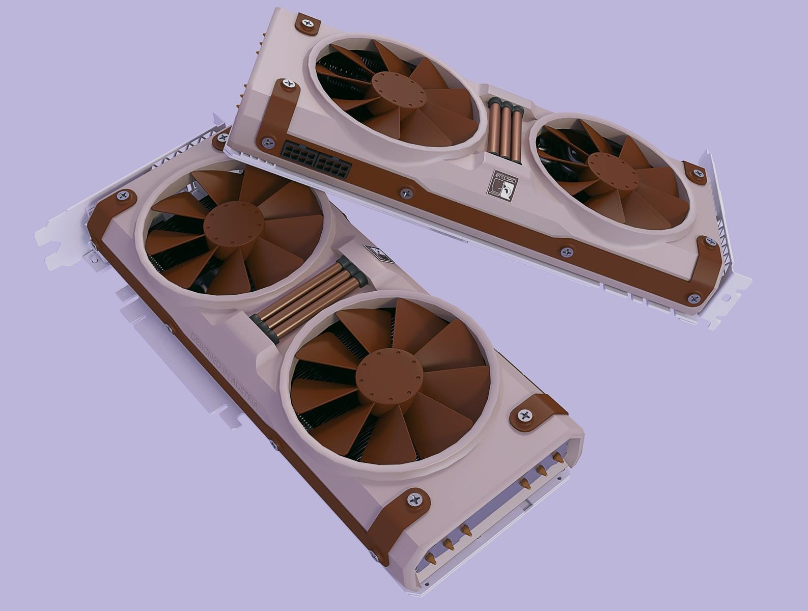 Karta graficzna z chłodzeniem Noctua, ASUS Noctua, karta graficzna Noctua