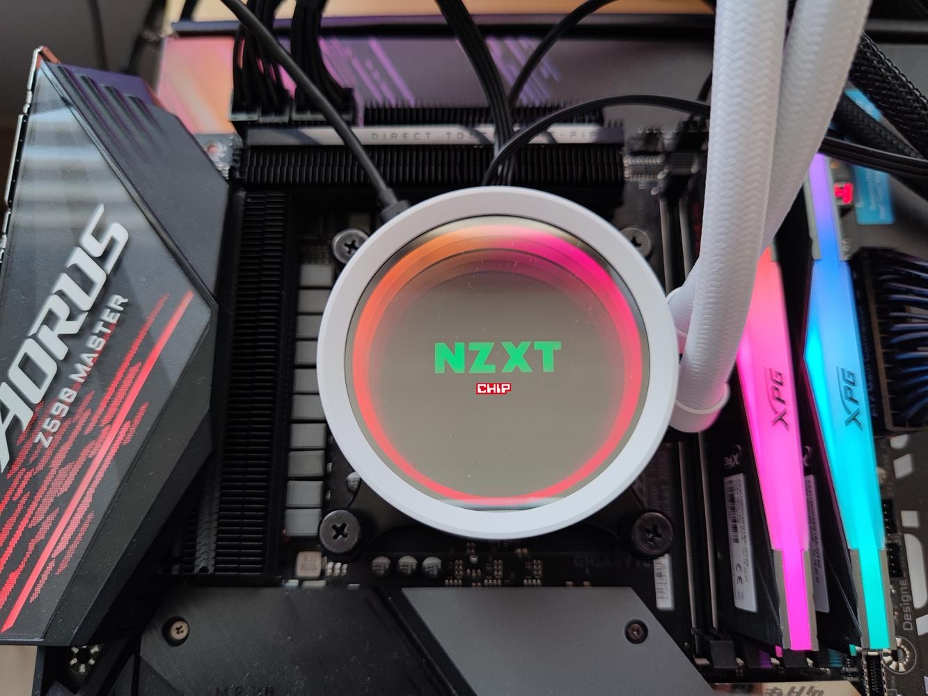 test NZXT Kraken X53 RGB White, recenzja NZXT Kraken X53 RGB White, opinia NZXT Kraken X53 RGB White