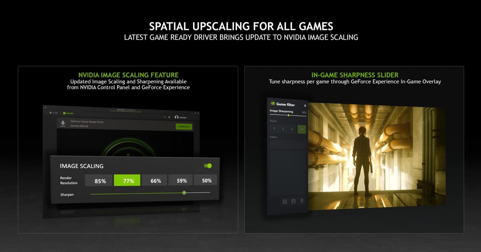 Jak włączyć NVIDIA Image Scaling, Image Scaling, NVIDIA Image Scaling