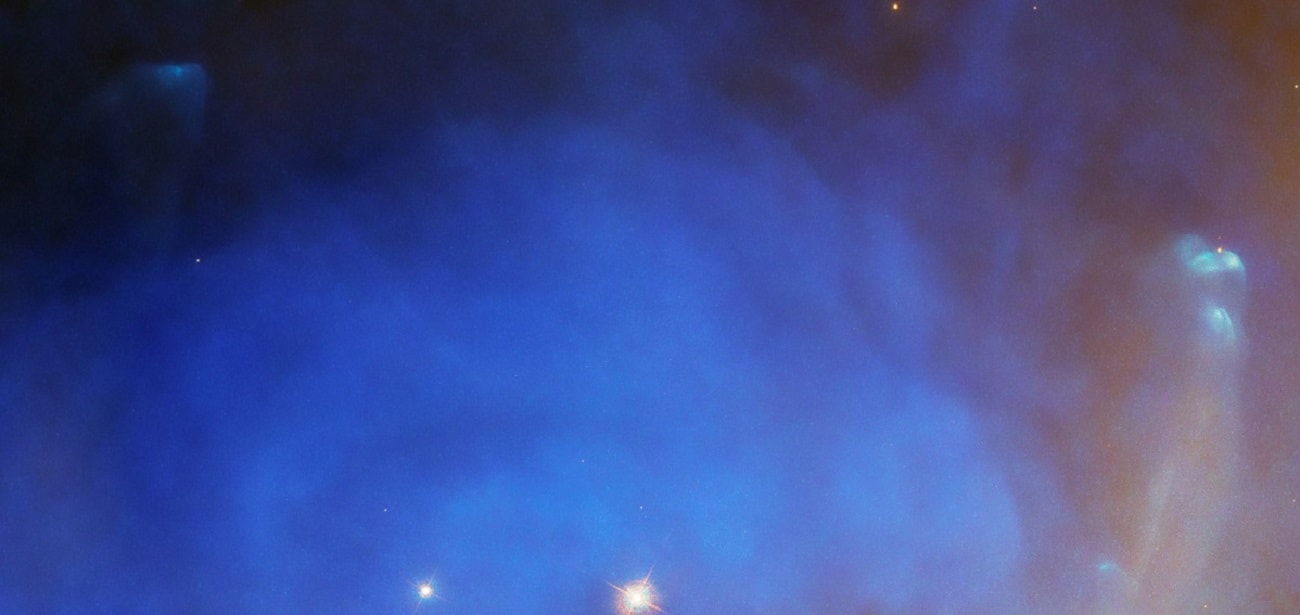 Teleskop Hubble’a znowu zachwyca. W rolach głównych dżet i Mgławica Biegnący Człowiek