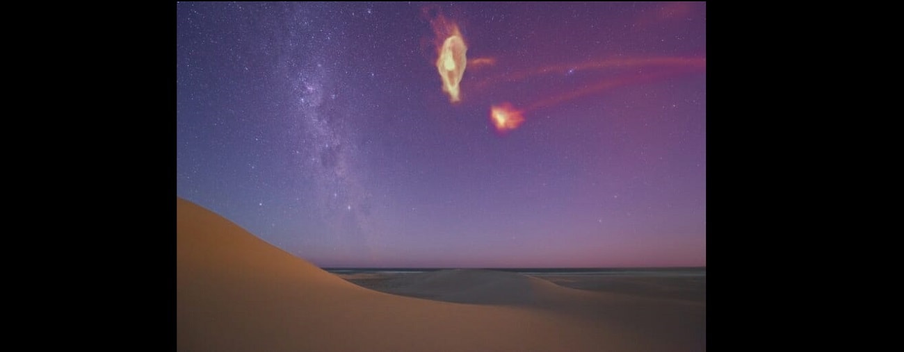 Strumień Magellaniczny nie leży tam, gdzie zakładano.  Znajduje się wielokrotnie bliżej naszej planety