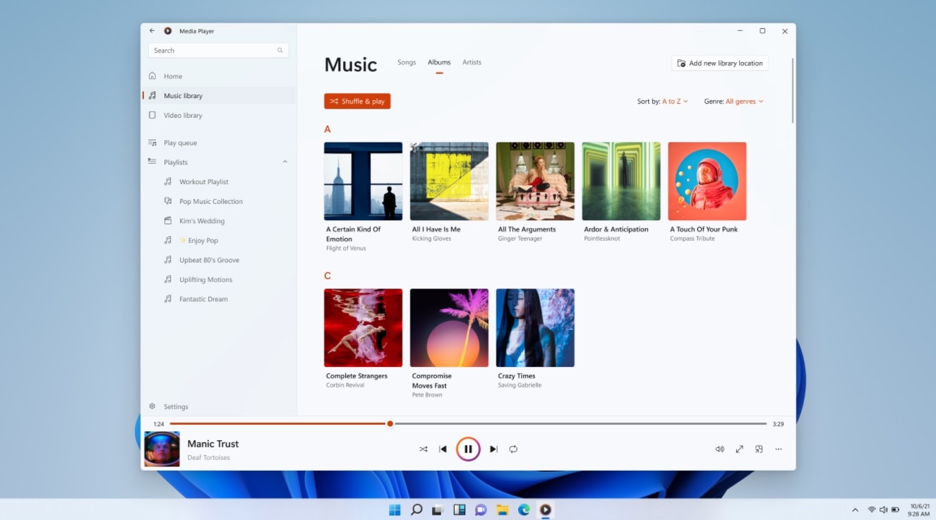 Nowy Windows Media Player dla Windowsa 11