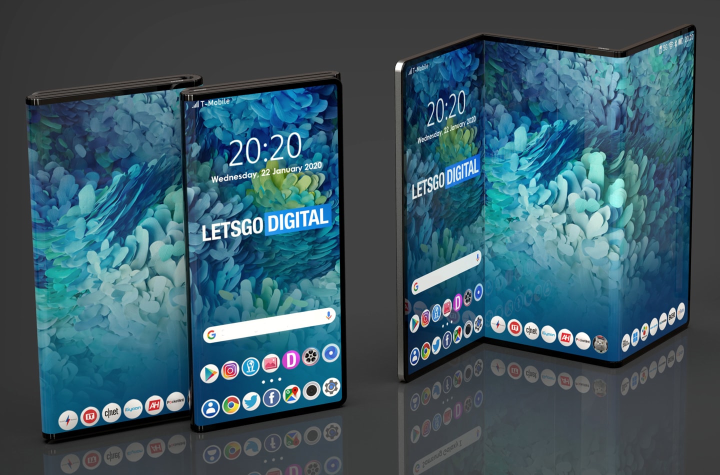 Podwójnie składany Samsung powraca z nowymi szczegółami