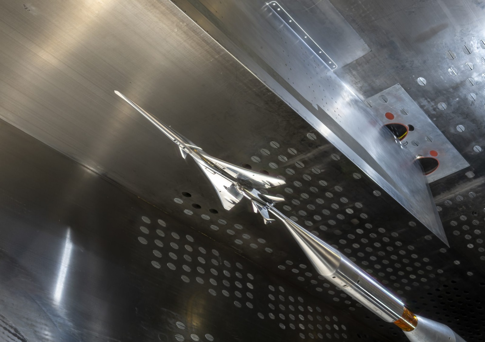 Model X-59, który był testowany w NASA Glenn
