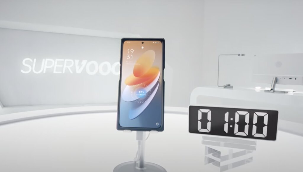 OPPO prezentuje możliwości szybkiego ładowania 240W Super VOOC