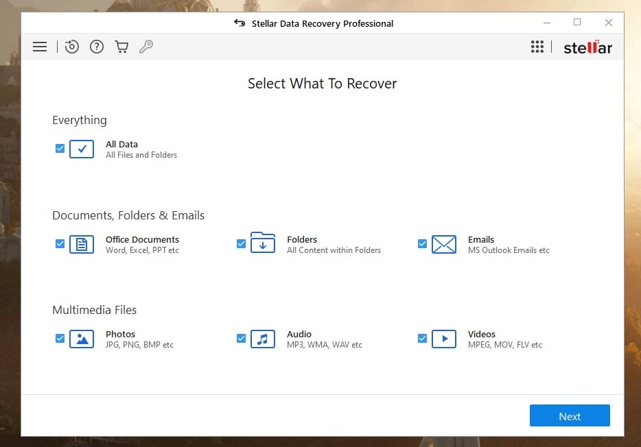 recenzja Stellar Data Recovery Professional