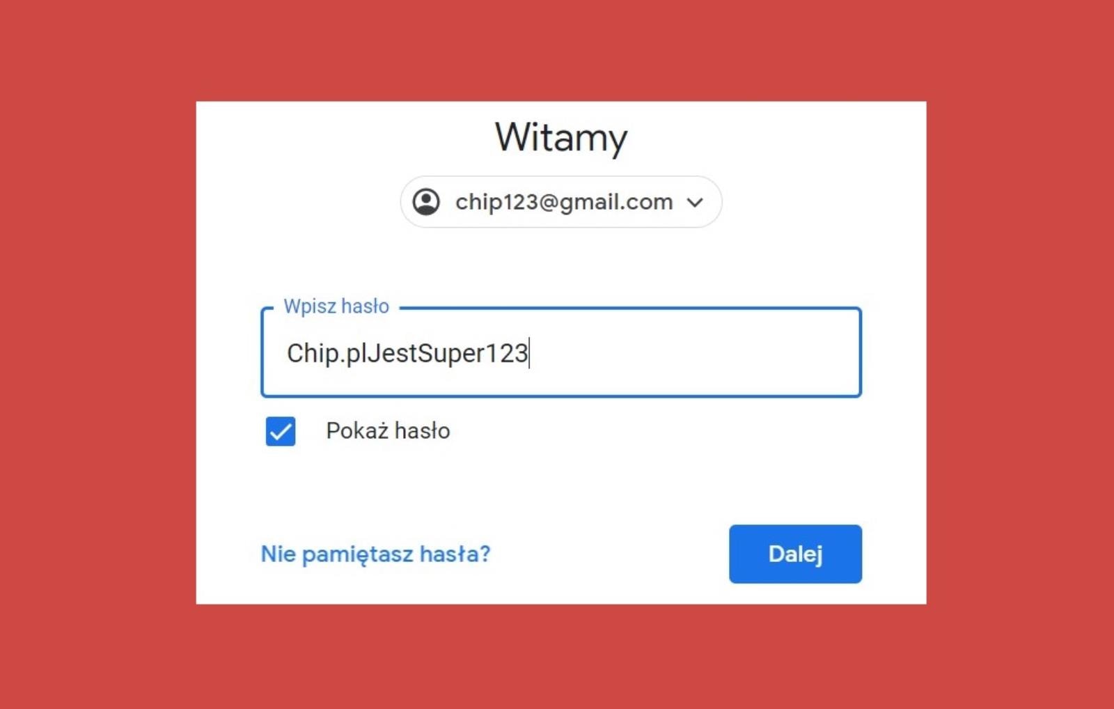najpopularniejsze hasła w Polsce,