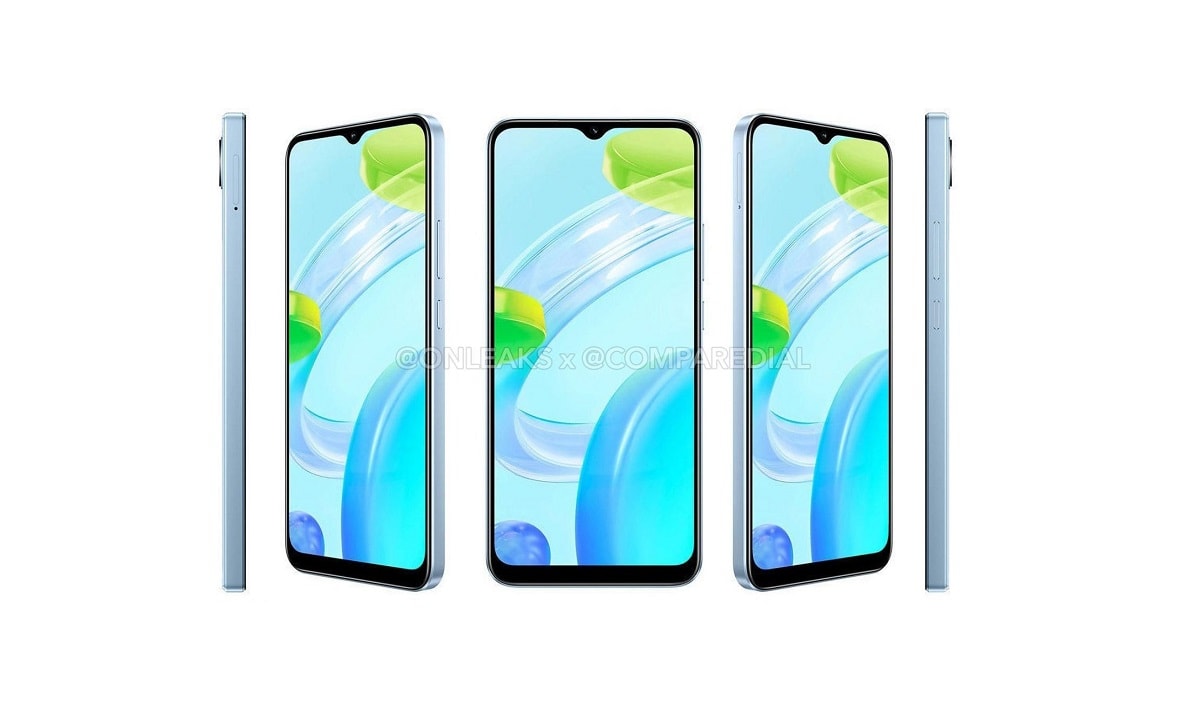 Wyciekły rendery realme C30. Konstrukcja tego smartfona jest dość nietypowa