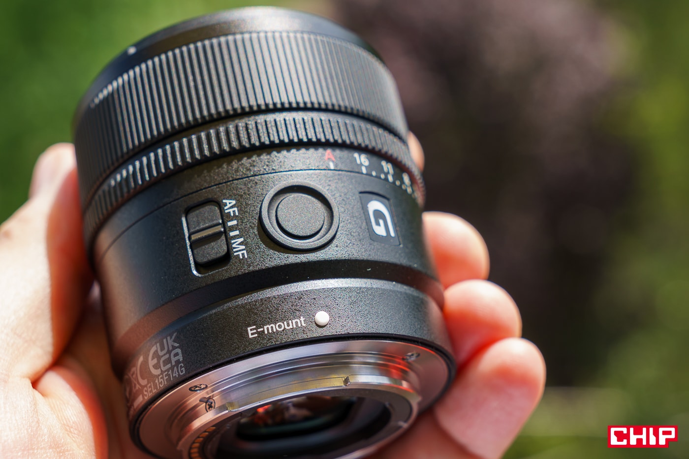 Sony E 15 mm F1.4 G
