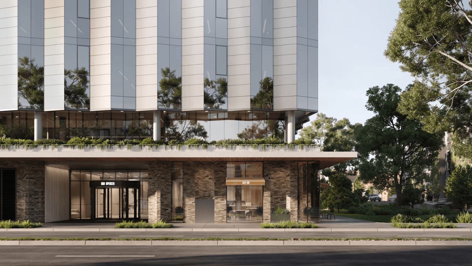 550 Spencer w Melbourne / źródło: Kennon, NewAtlas, materiały prasowe
