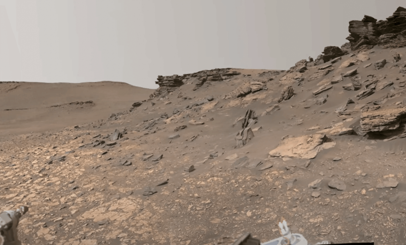 Fragment marsjańskiej panoramy
