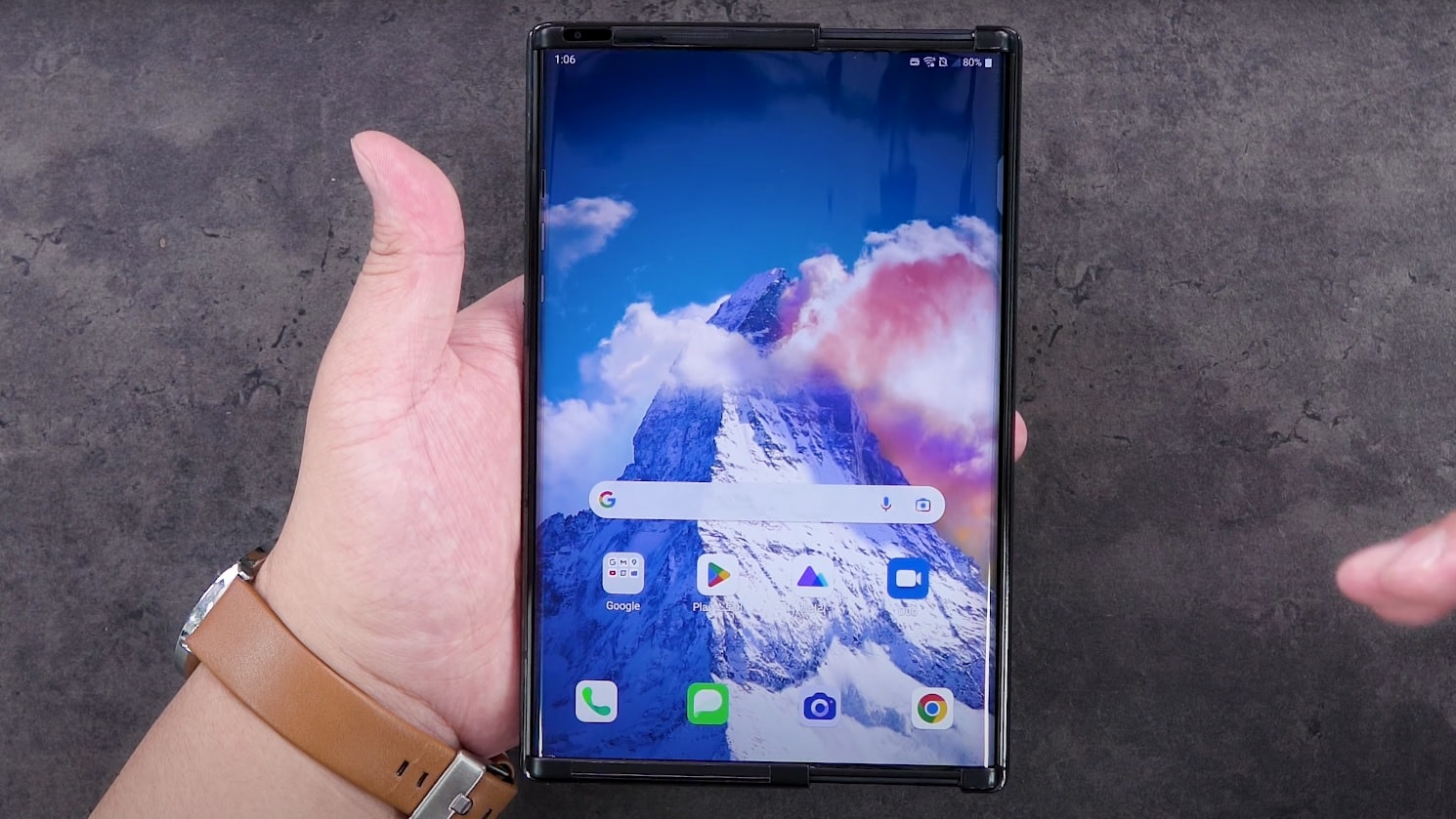 Tak prezentuje się anulowany smartfon LG Rollable. Aż szkoda, że nigdy nie wszedł na rynek