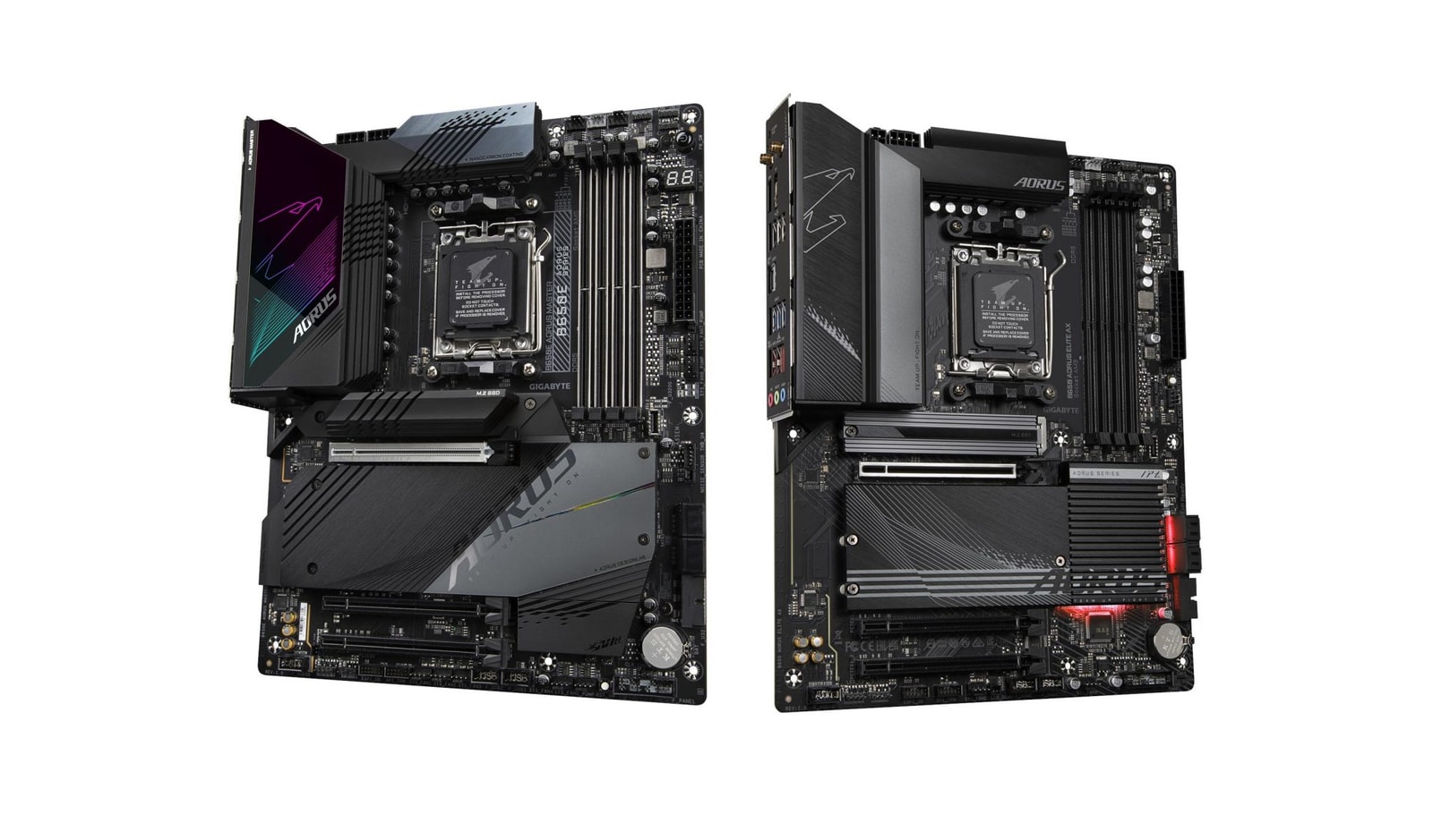 B650 Aorus Elite AX i B650E Aorus Master, płyty główne Gigabyte dla Ryzen 7000