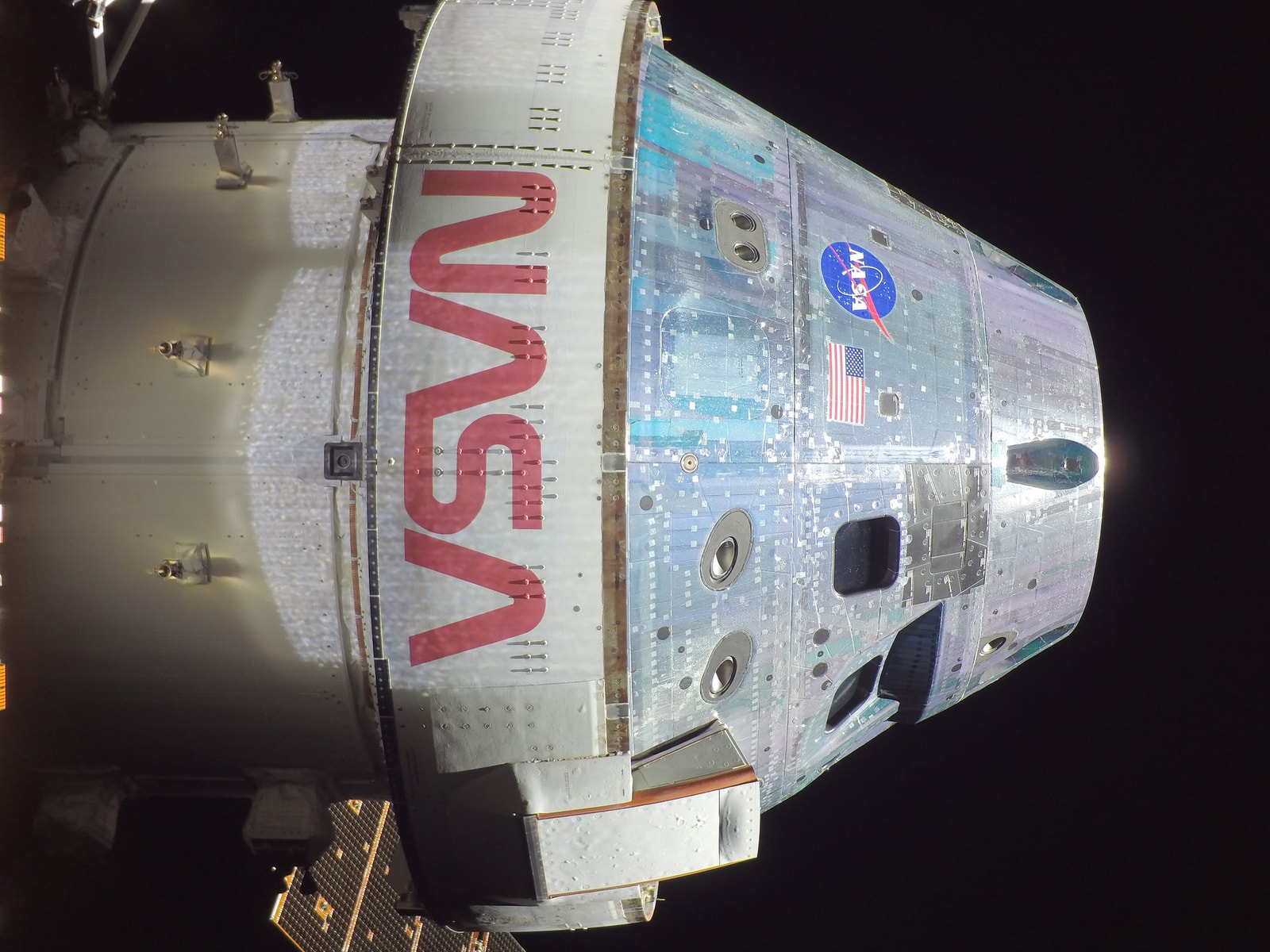 NASA Orion Artemis 1 selfie