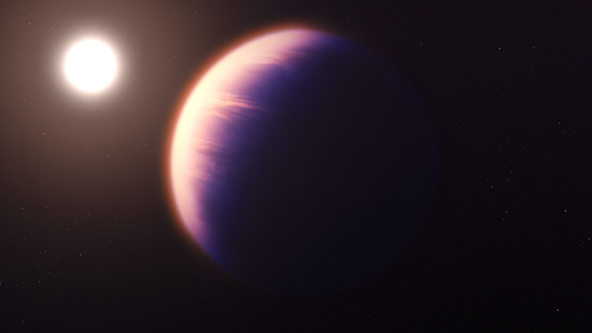 Reakcje chemiczne w atmosferze egzoplanety. Czegoś takiego astronomowie jeszcze nie widzieli