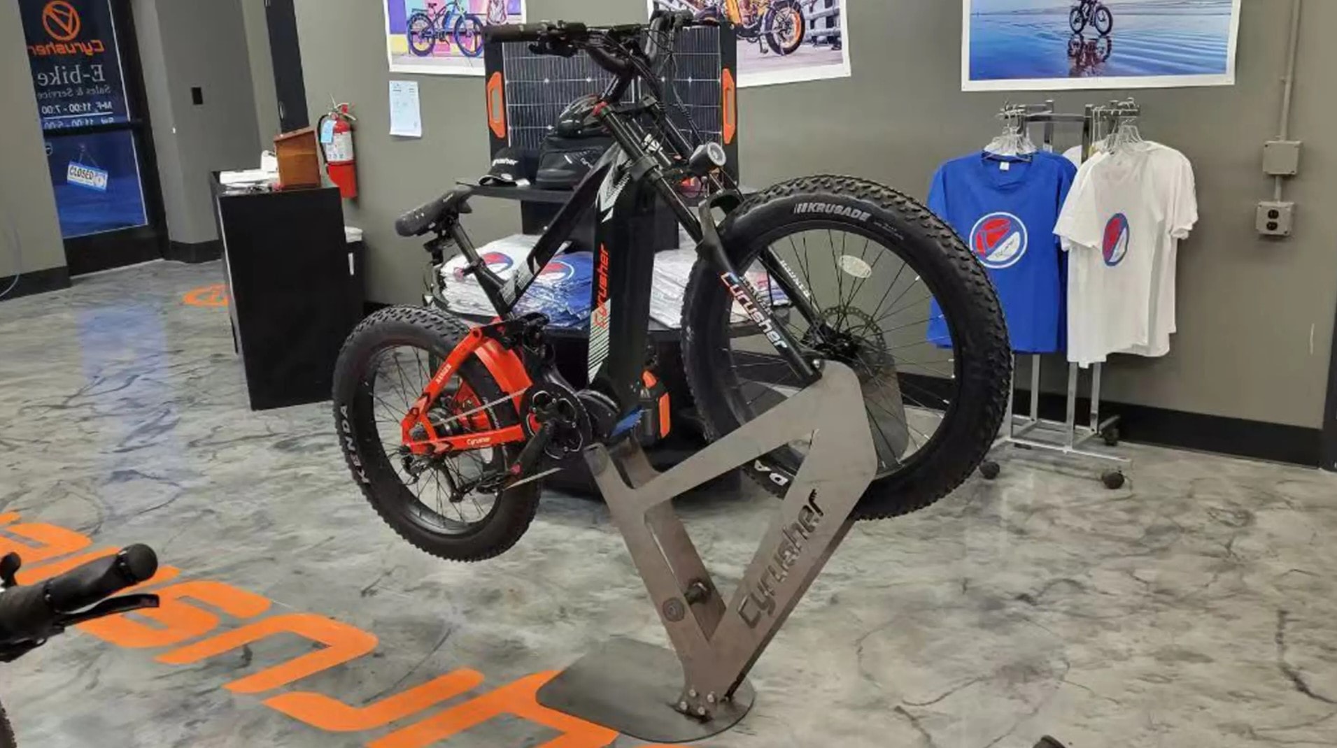 Flagowy e-bike firmy Cyrusher