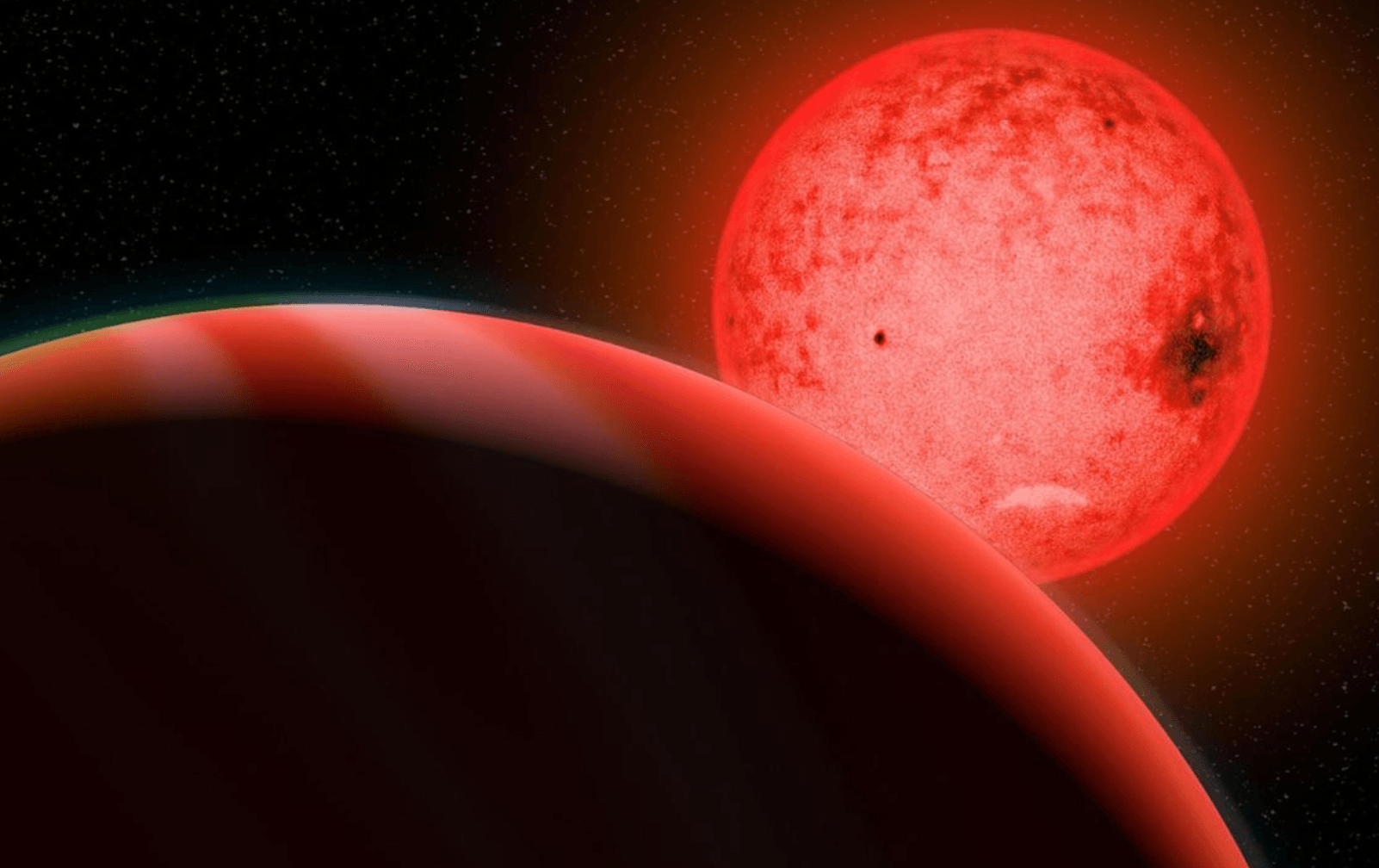 TOI 5205b wizualizacja /Fot. Carnegie
