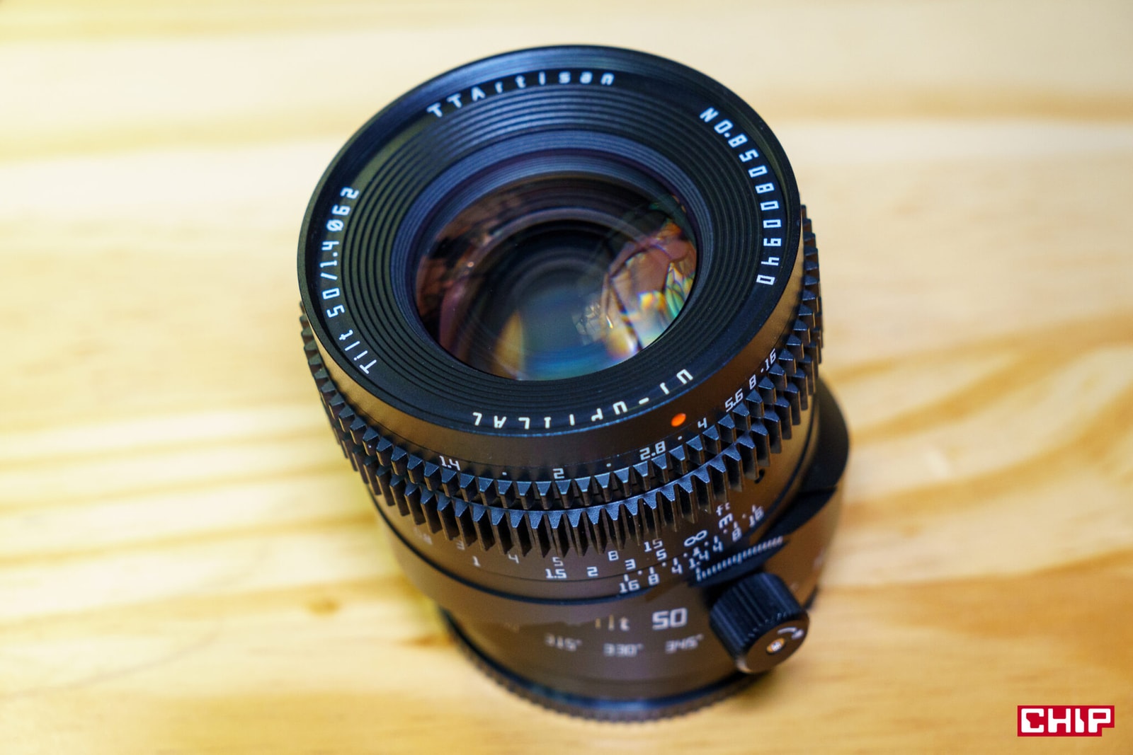 TTArtisan Tilt 50 mm f/1.4