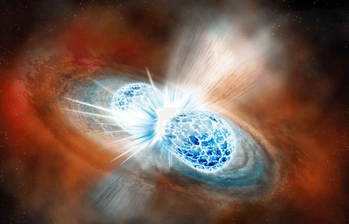 Kilonowa – wizja artystyczna /Fot. Carnegie Institution for Science
