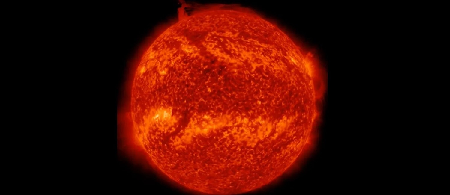 Gwiezdny bąbel eksplodował. Aktywność Słońca została uwieczniona na efektownym nagraniu