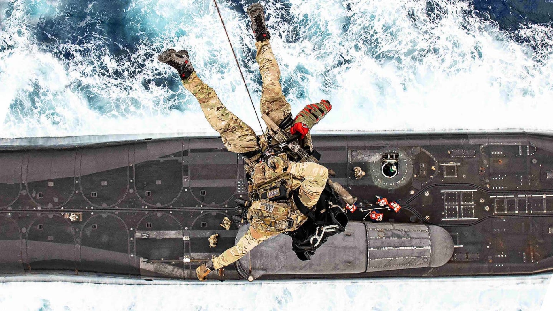 Specjalsi USA podczas ćwiczeń