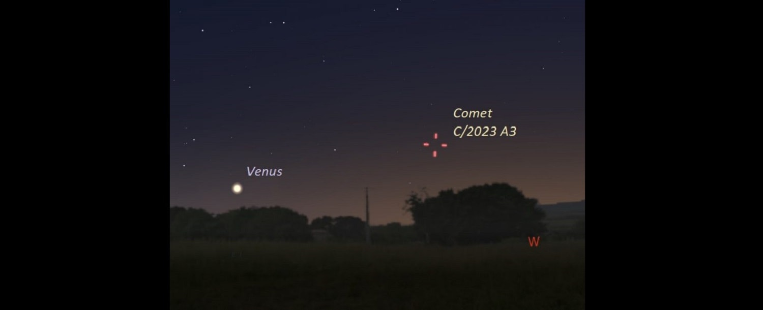 W naszą stronę leci kometa. Będzie jaśniejsza od gwiazd na niebie
