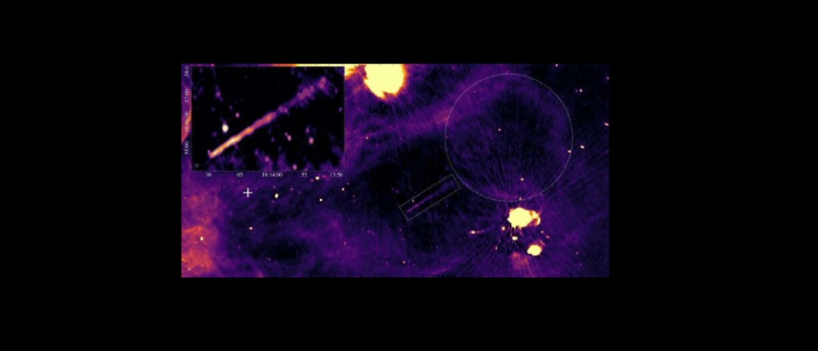 Ginąca gwiazda przeleciała tak szybko, że zostawiła za sobą ślad. To jedna z pierwszych takich obserwacji