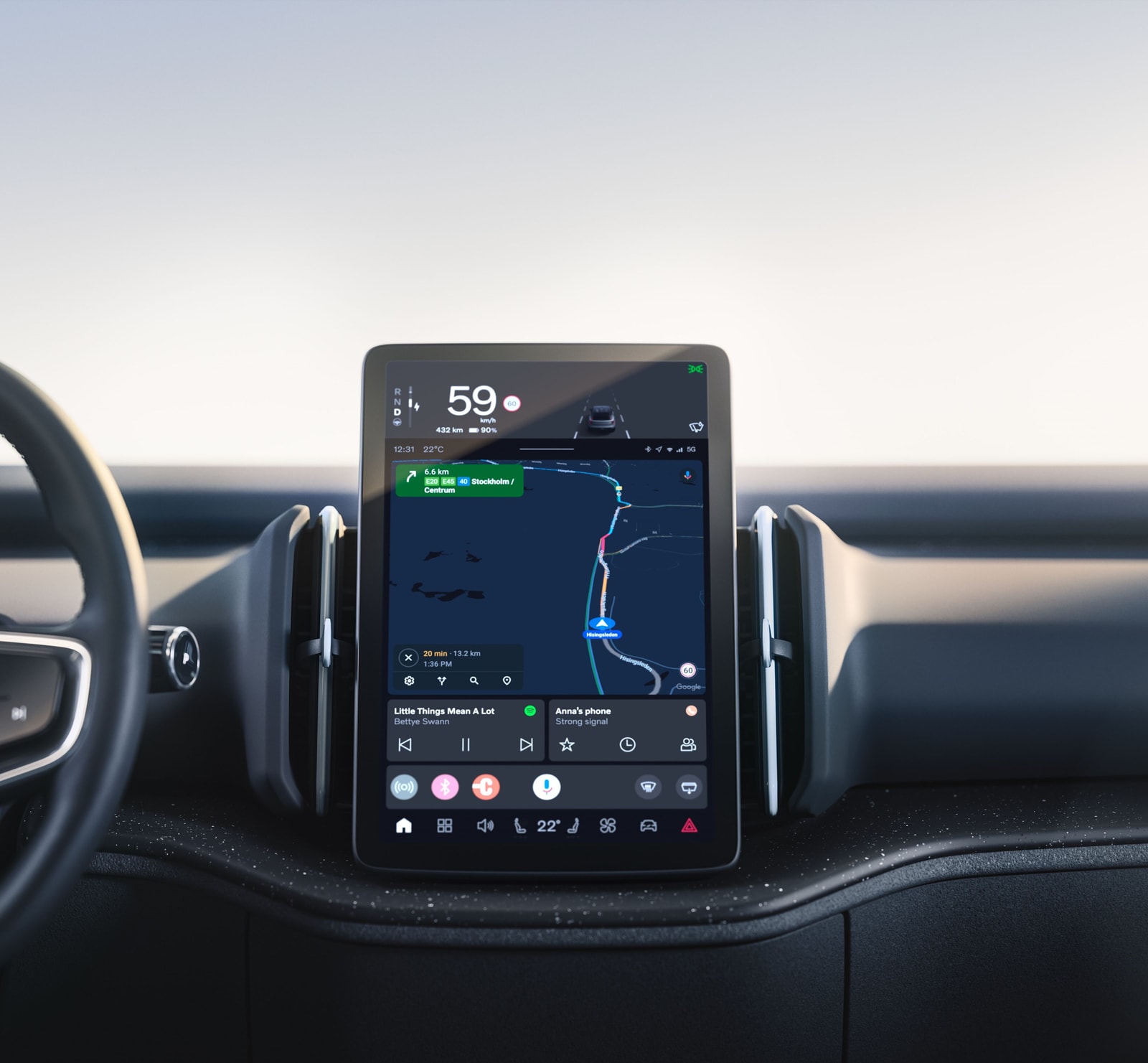 Volvo EX30 interior
