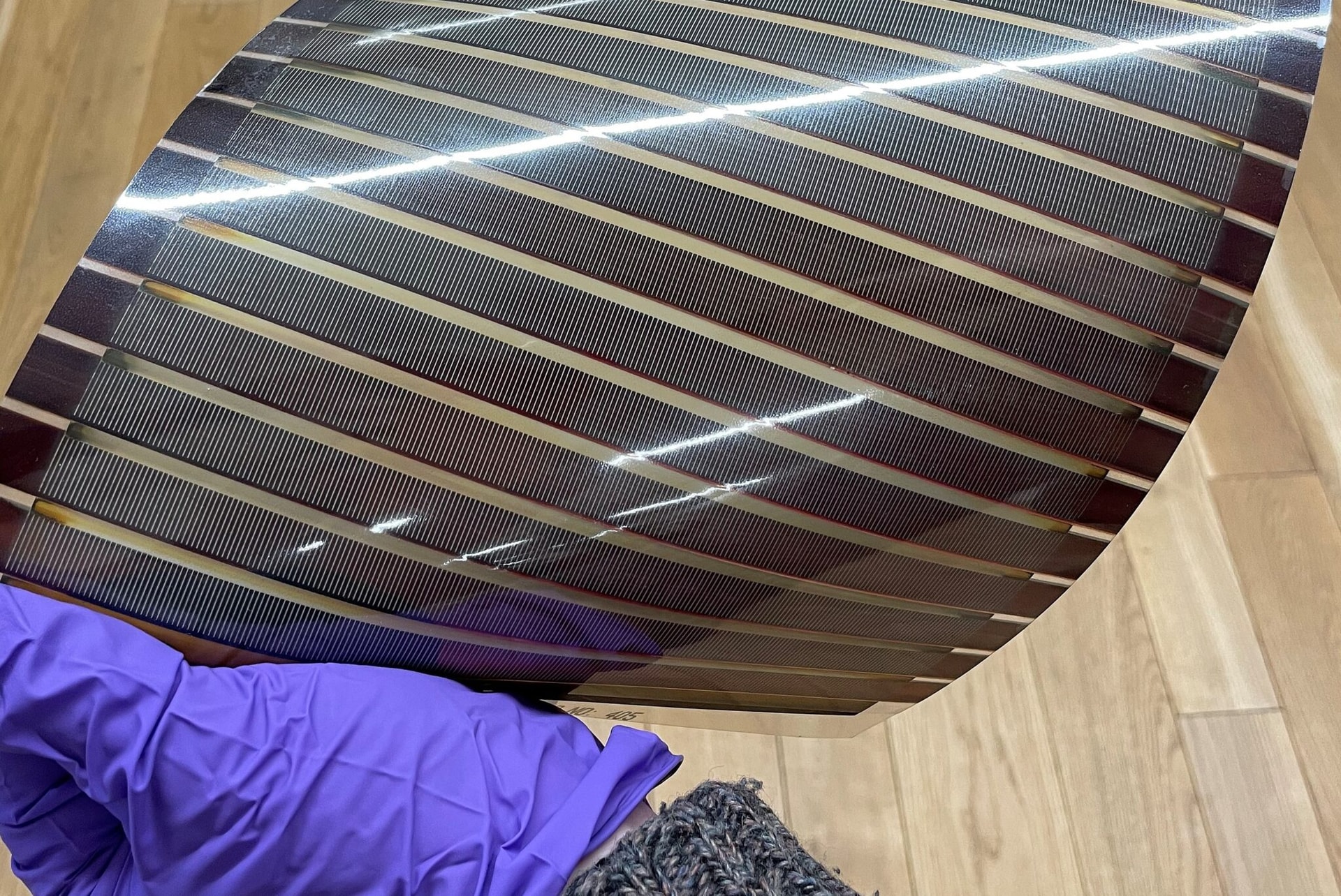 Przykładowe organiczne ogniwo słoneczne / źródło: Freudian Critz, Wikimedia Commons, CC-BY-SA-4.0
