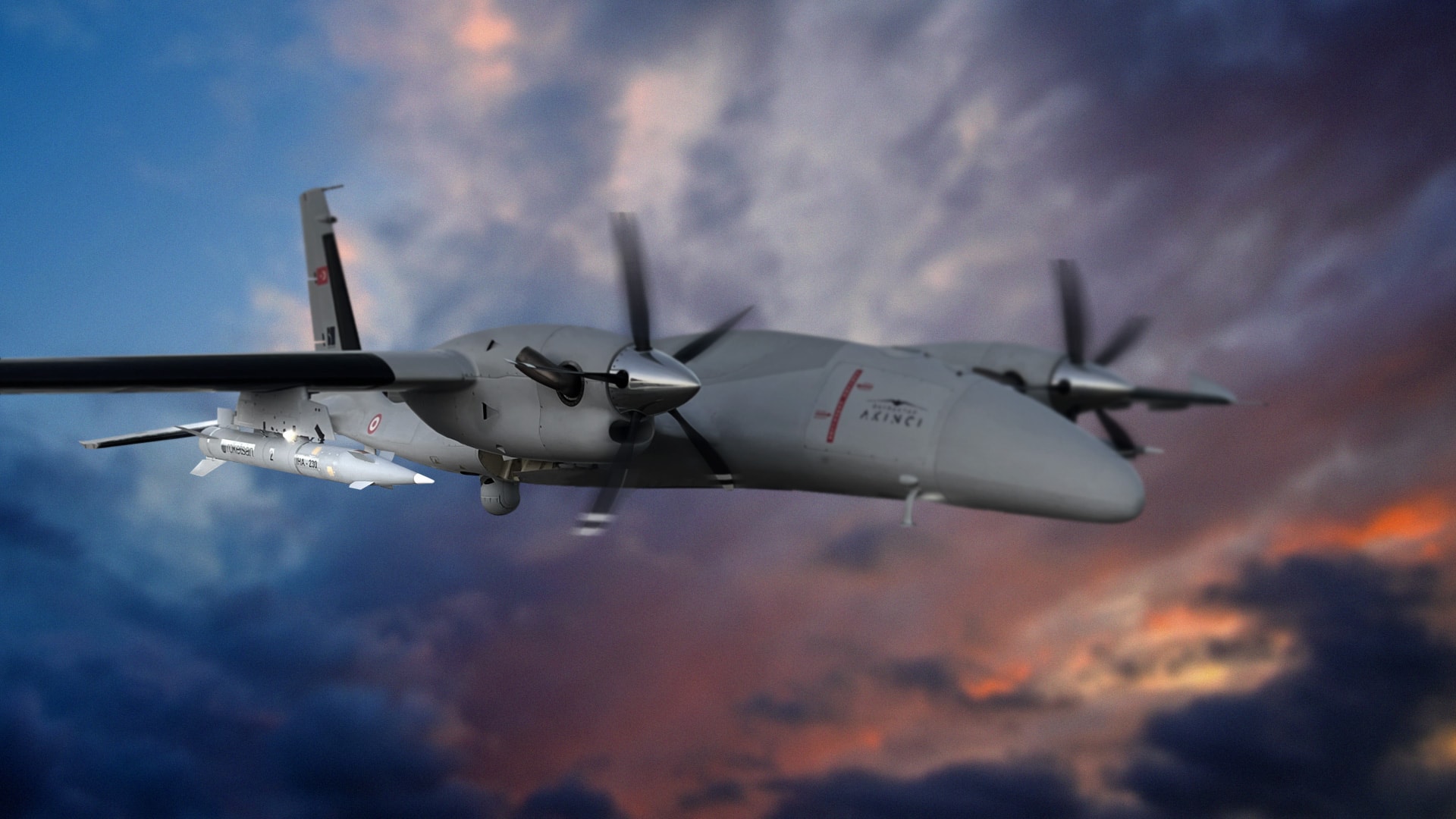 Dron Roketsan UAV 230
