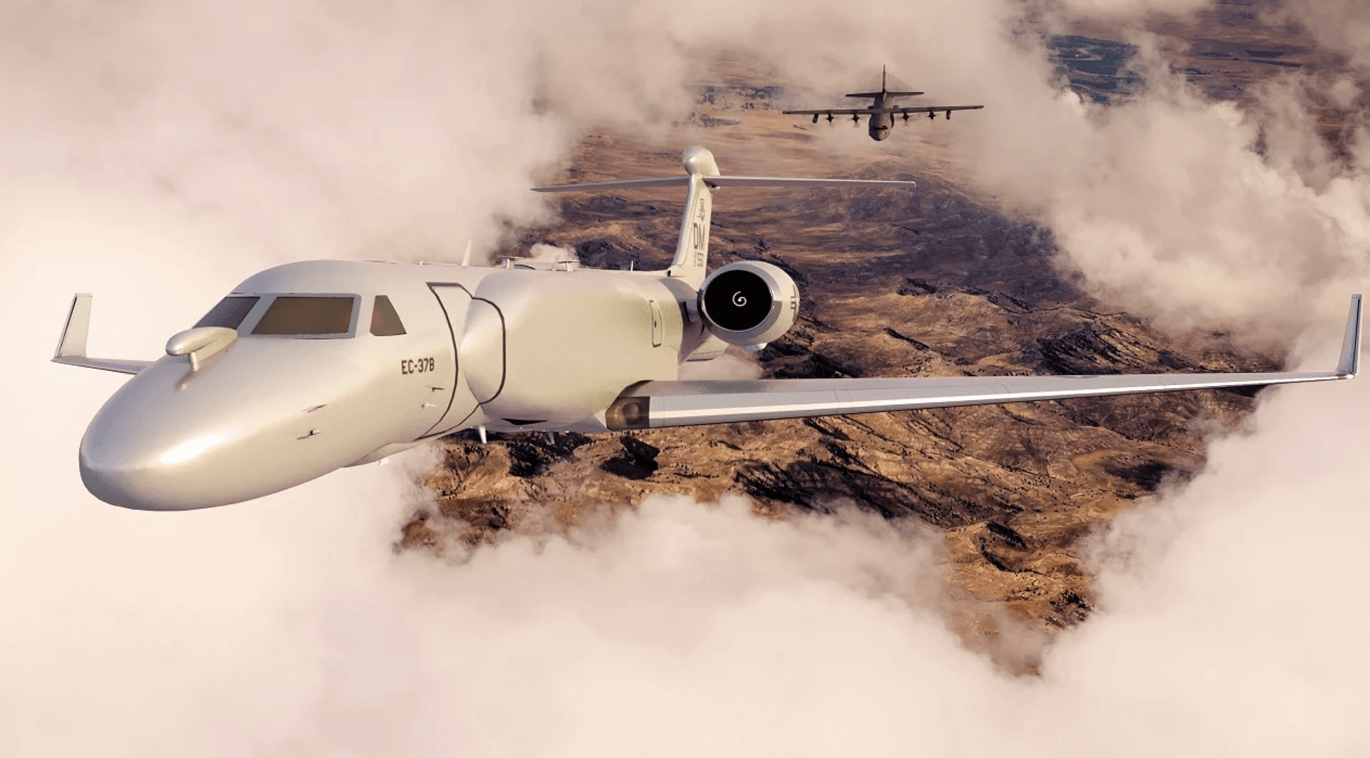 Samolot EC-37B Compass Call
