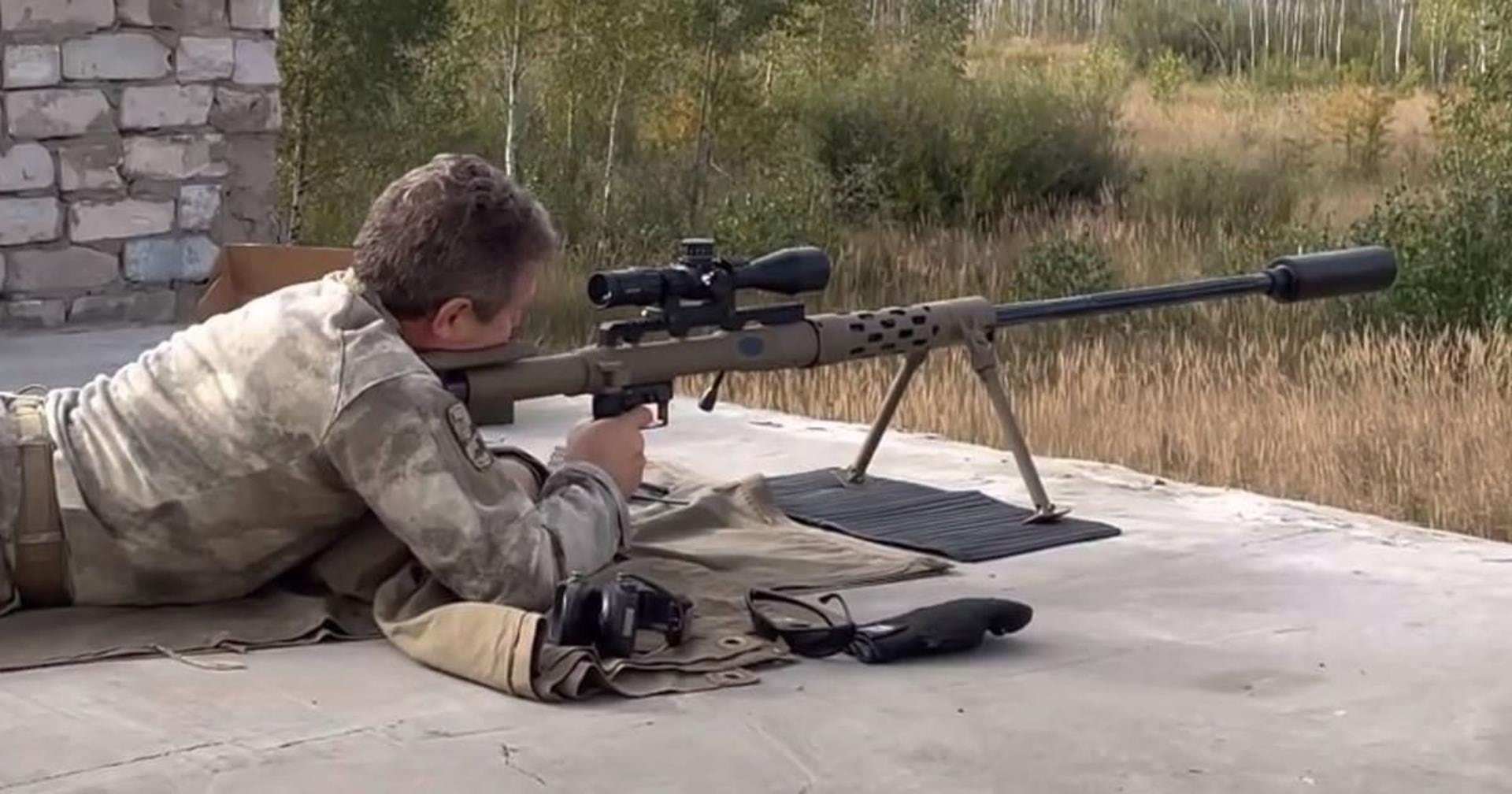 Rekord pobity o całe setki metrów. Ukraiński snajper pokazał klasę [WIDEO]