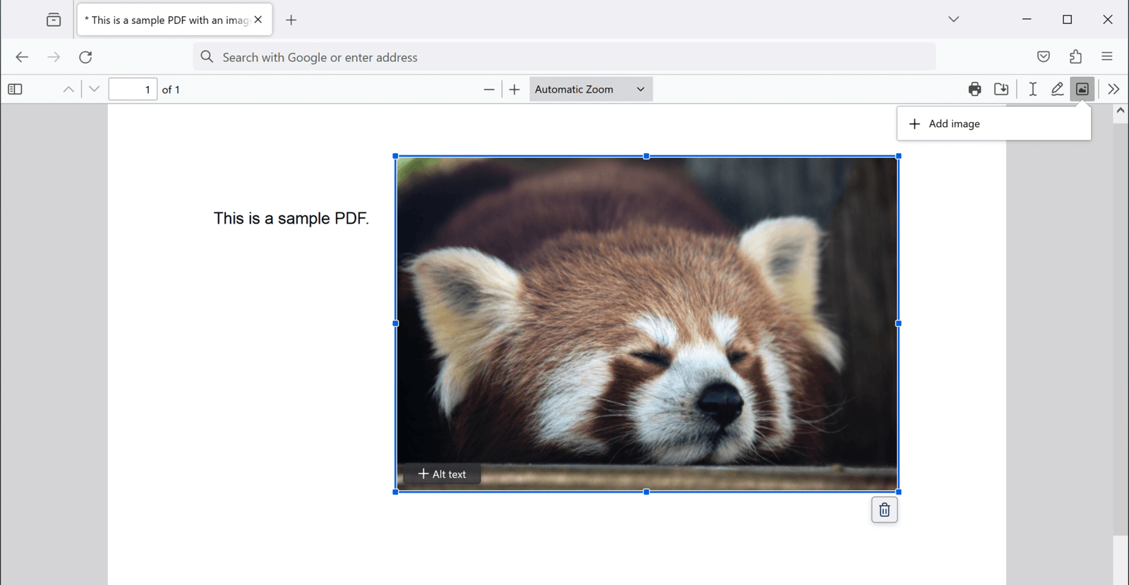 Mozilla Firefox 121