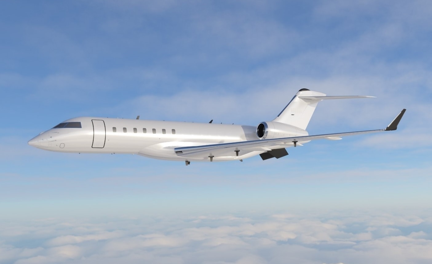 Bombardier Global 6500 to biznesowy odrzutowiec, który zostanie zamieniony w platformę szpiegowską HADES /Fot. US Army
