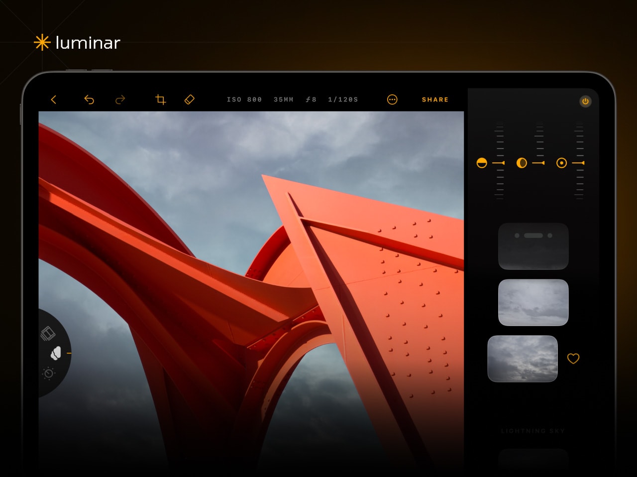 Luminar for iPad. Popularny program do obróbki fotografii staje się bardziej mobilny