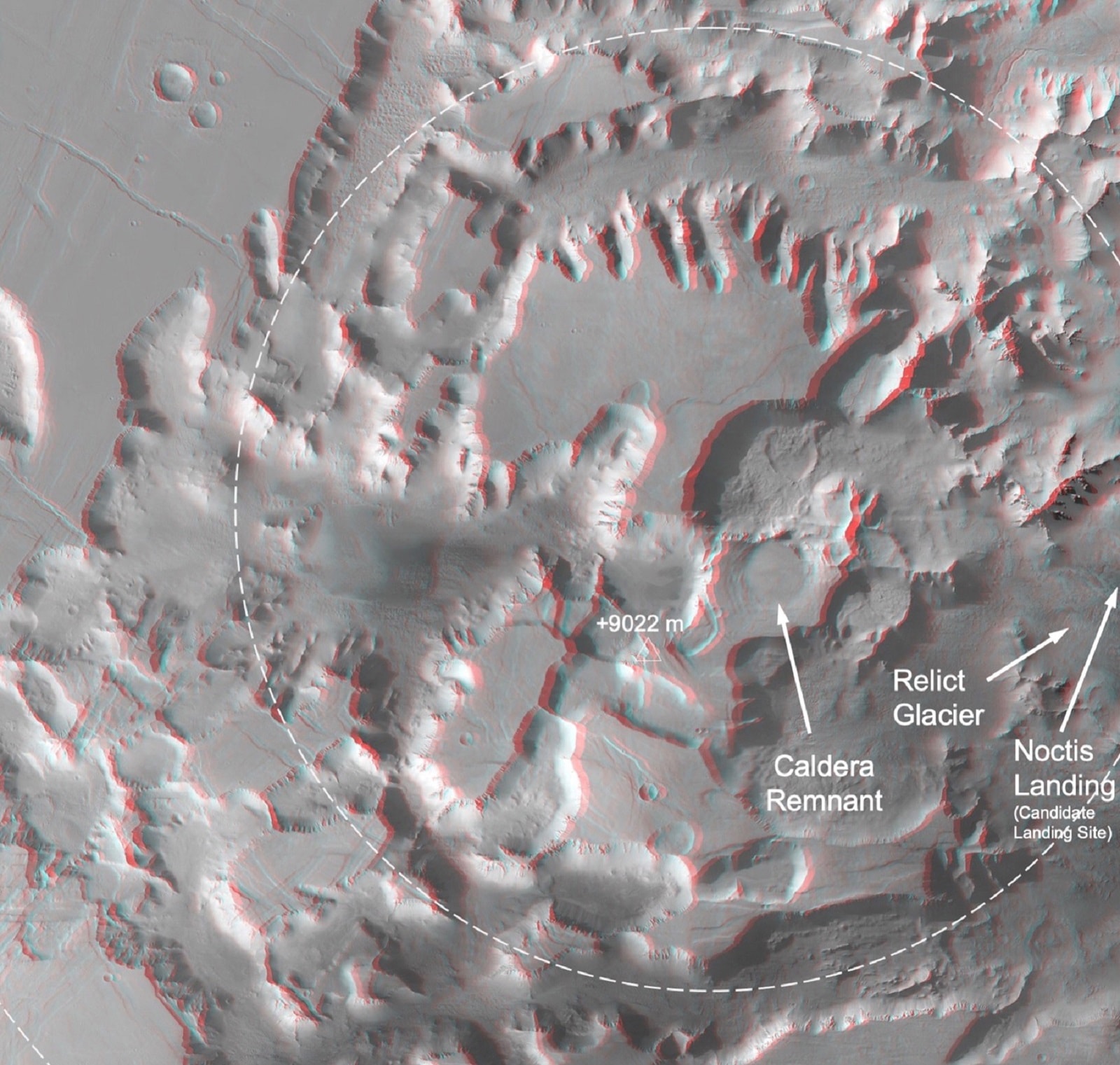 Wulkan wyższy od Mount Everest ukryty na Marsie. Jakim cudem widzimy go dopiero teraz?