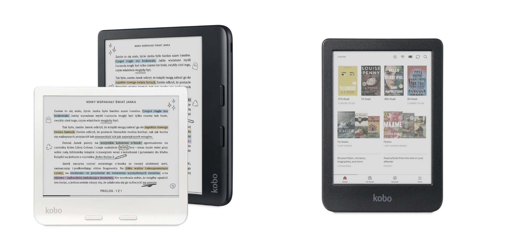 Kobo Libra Colour i Kobo Clara Colour – kolor na poważnie zmierza do czytników e-booków