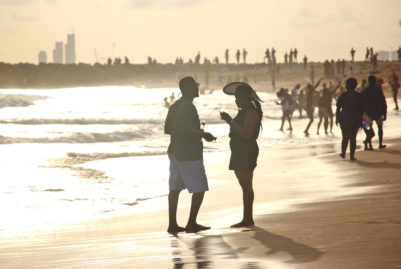 Zdjęcie poglądowe z plaży w Nigerii

