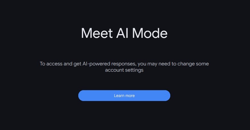 Chrome AI Mode