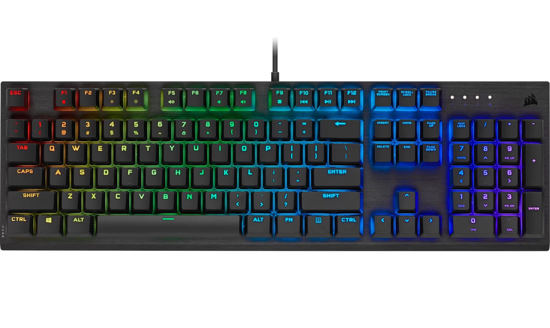 Klawiatura Corsair K60 Pro Cherry Viola Black – w tej cenie żal nie kupić
