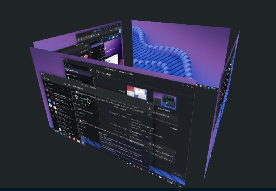KDE zamiast Windows 10