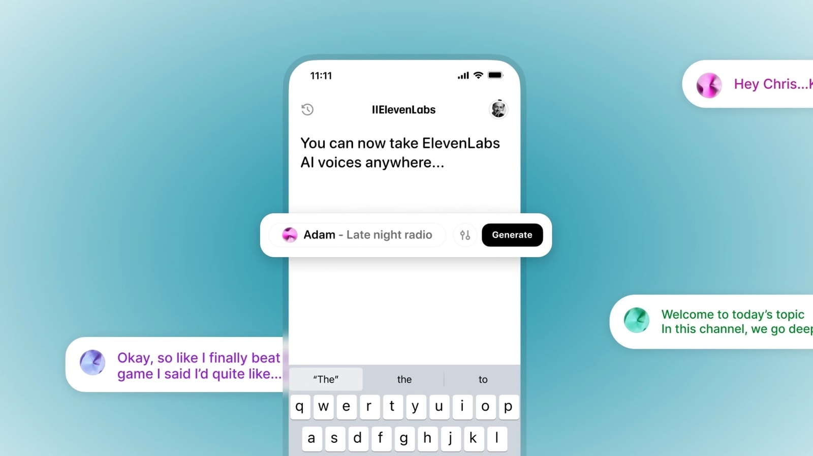 ElevenLabs wprowadza własną aplikację mobilną do generowania głosu z tekstu