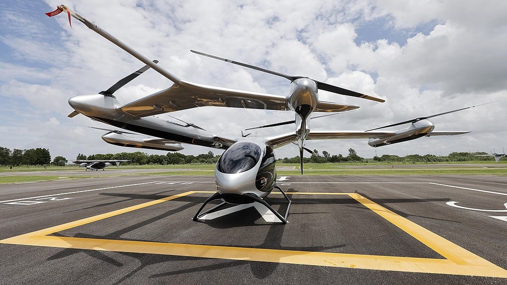 Elektryczny kolos wzbija się pionowo w powietrze. Chiny otwierają nowy rozdział w transporcie lotniczym